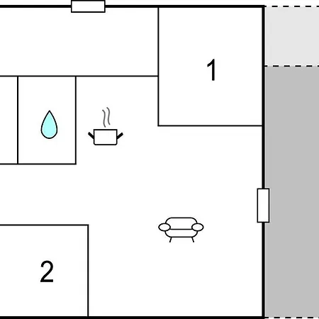 Hébergement de vacances 4 Bedroom Cozy In Juelsminde Sonderby (Midtjylland)